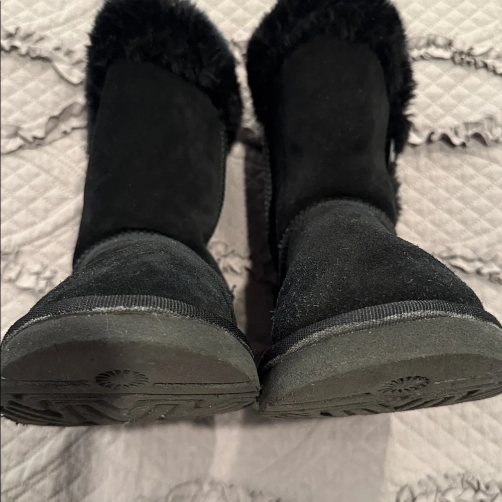 UGG Black Suede Boots - Picture 5 of 5